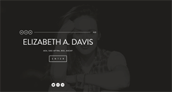 Desktop Screenshot of elizabethadavis.com